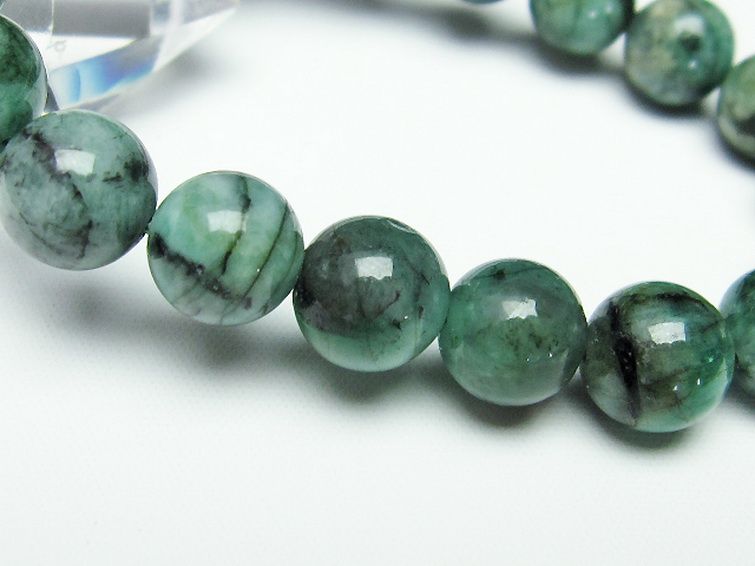 エメラルド ブレスレット 11mm [T398-7761] 3枚目