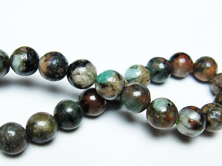 エメラルド ブレスレット 9mm [T398-9109] 2枚目