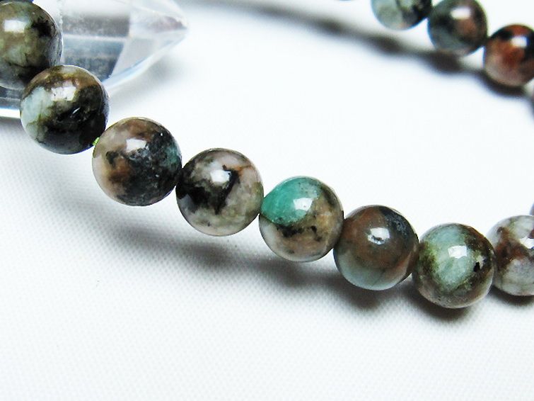 エメラルド ブレスレット 9mm [T398-9109] 3枚目