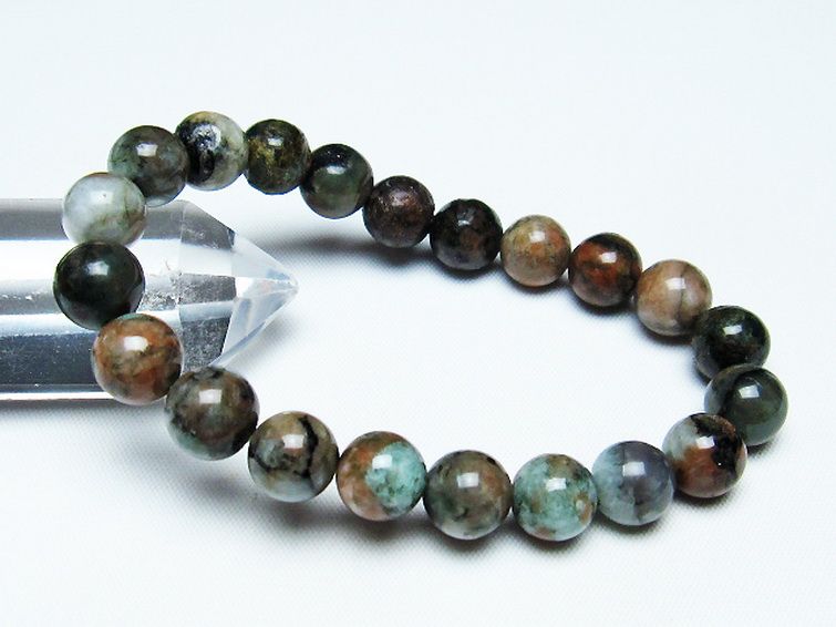 エメラルド ブレスレット 10mm [T398-9119] 1枚目