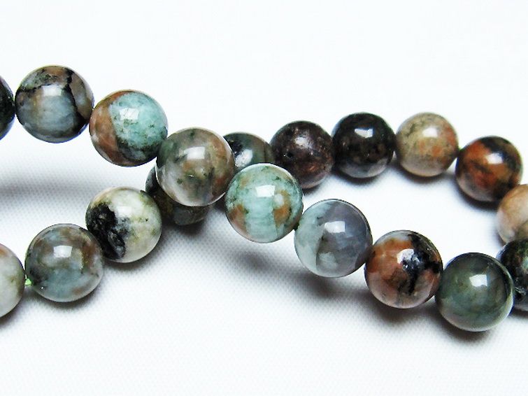 エメラルド ブレスレット 10mm [T398-9119] 2枚目