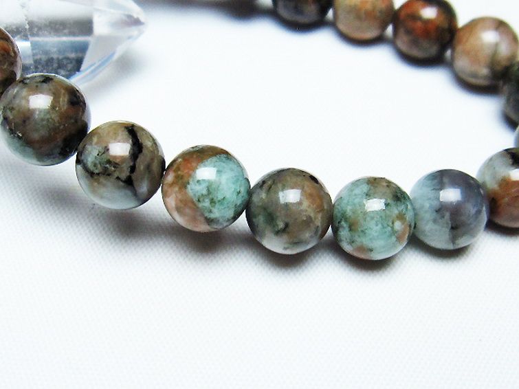 エメラルド ブレスレット 10mm [T398-9119] 3枚目