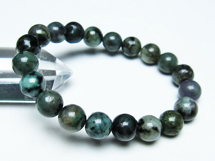 エメラルド ブレスレット 10mm [T398-9282] 1枚目