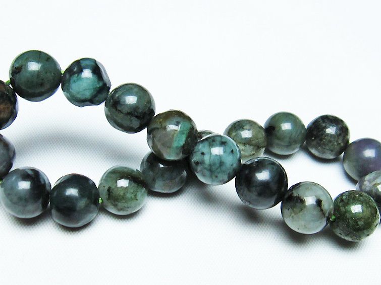 エメラルド ブレスレット 10mm [T398-9282] 2枚目