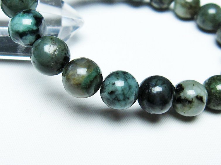 エメラルド ブレスレット 10mm [T398-9282] 3枚目