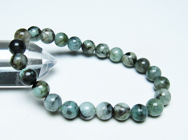 エメラルド ブレスレット 8mm [T398-9310] 1枚目