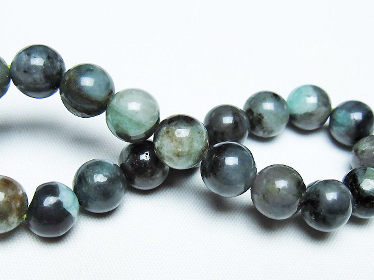 エメラルド ブレスレット 9mm [T398-9458] 2枚目