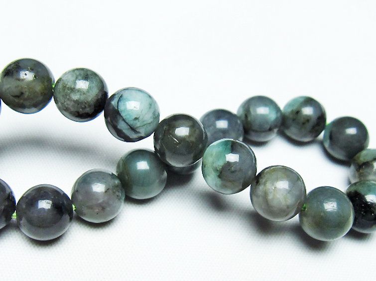 エメラルド ブレスレット 10mm [T398-9531] 2枚目