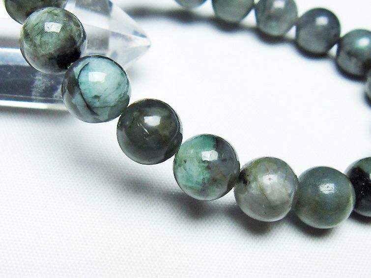 エメラルド ブレスレット 10mm [T398-9531] 3枚目