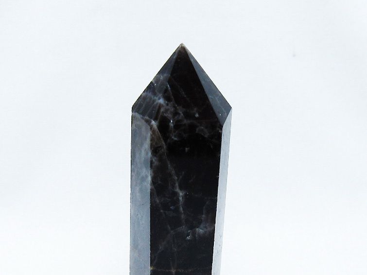 モリオン 純天然 黒水晶 六角柱 [t401-4549] 2枚目