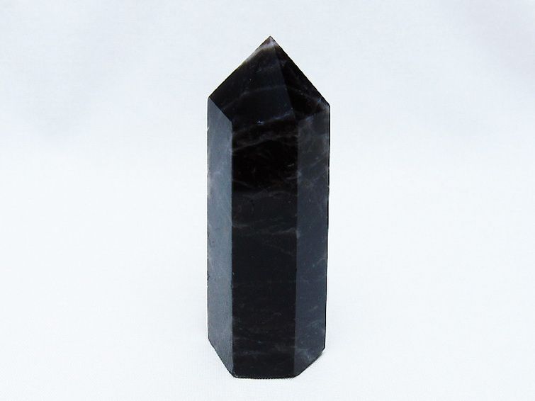 モリオン 純天然 黒水晶 六角柱 [t401-4557] 1枚目
