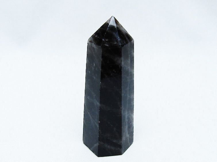 モリオン 純天然 黒水晶 六角柱 [t401-4563] 1枚目