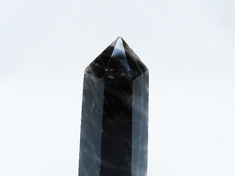 モリオン 純天然 黒水晶 六角柱 [t401-4563] 2枚目