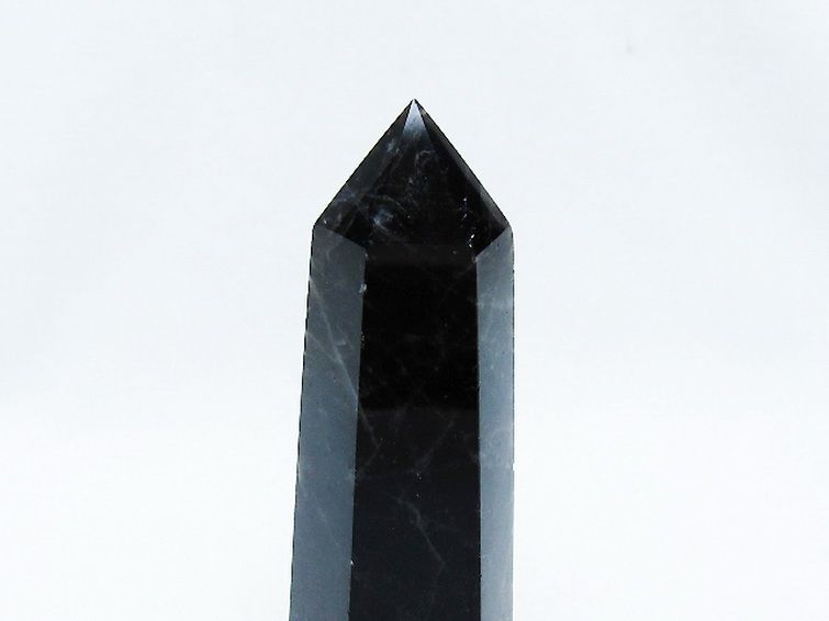 モリオン 純天然 黒水晶 六角柱 [t401-4603] 2枚目