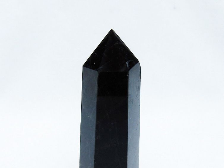 モリオン 純天然 黒水晶 六角柱 [t401-4605] 2枚目