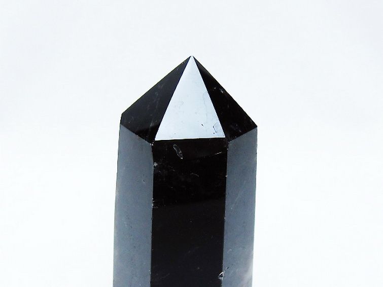 モリオン 純天然 黒水晶 六角柱 [t401-4611] 2枚目
