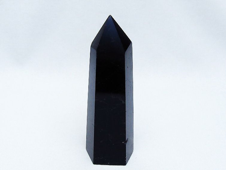 モリオン 純天然 黒水晶 六角柱 [t401-4630] 1枚目