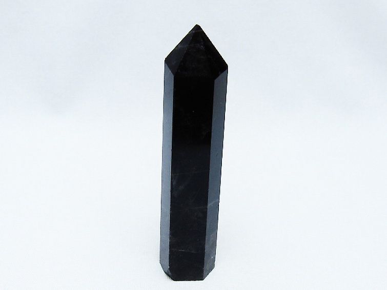 モリオン 純天然 黒水晶 六角柱 [t401-4637] 1枚目