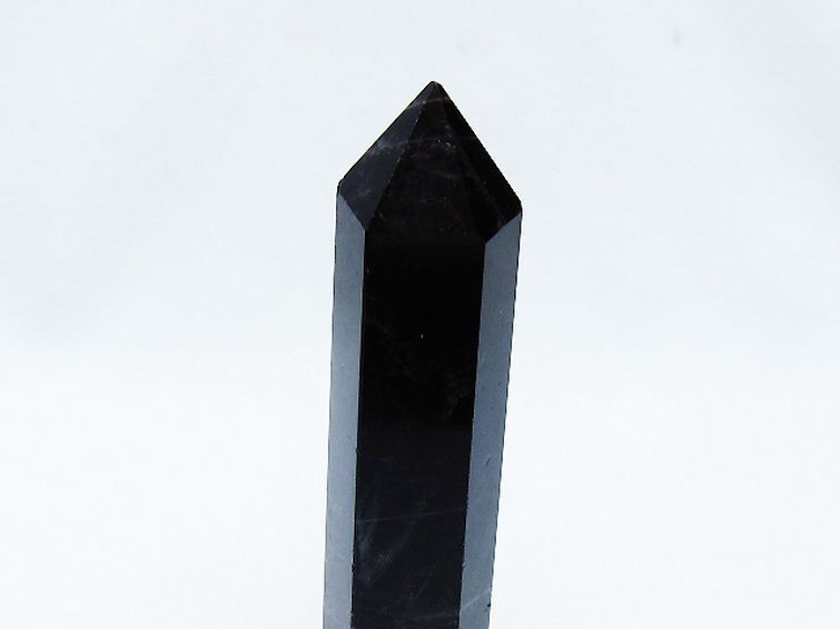 モリオン 純天然 黒水晶 六角柱 [t401-4637] 2枚目