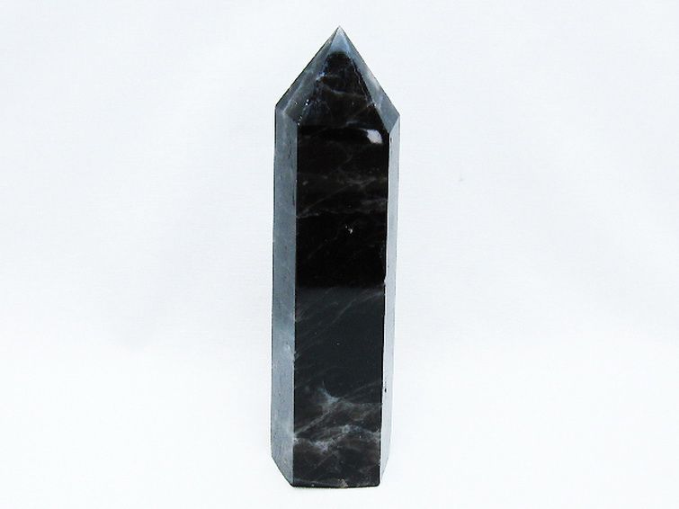モリオン 純天然 黒水晶 六角柱 [t401-4699] 1枚目