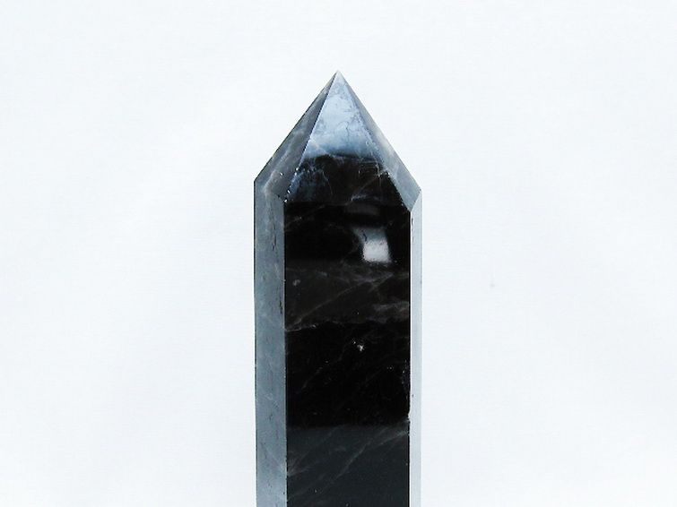 モリオン 純天然 黒水晶 六角柱 [t401-4699] 2枚目