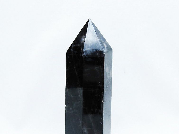 モリオン 純天然 黒水晶 六角柱 [t401-4699] 3枚目