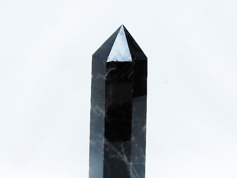 モリオン 純天然 黒水晶 六角柱 [t401-4701] 3枚目