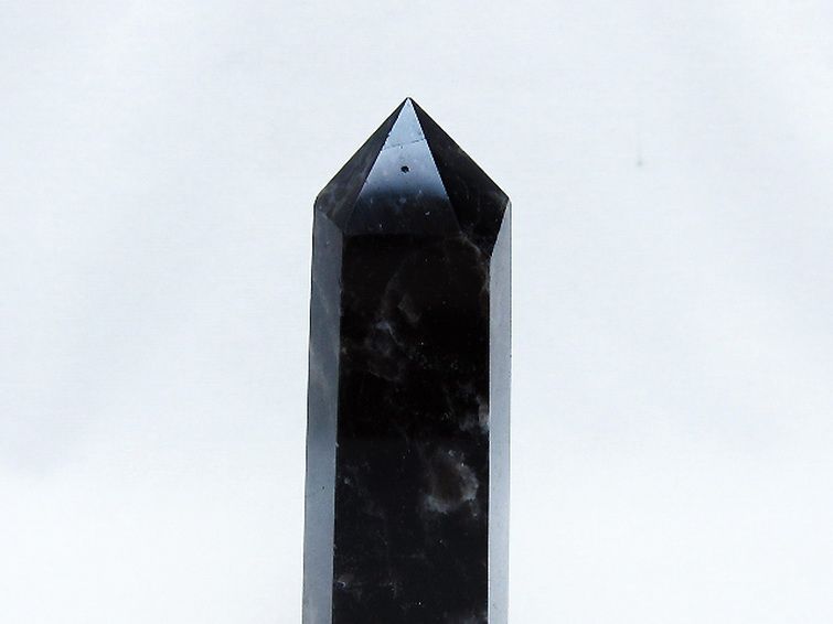 モリオン 純天然 黒水晶 六角柱 [t401-4728] 2枚目