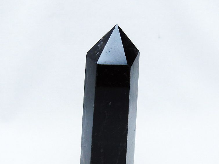 モリオン 純天然 黒水晶 六角柱 [t401-4728] 3枚目