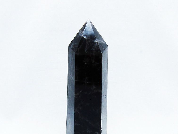 モリオン 純天然 黒水晶 六角柱 [t401-4732] 2枚目