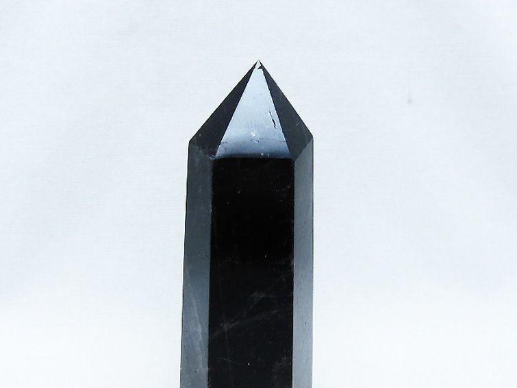 モリオン 純天然 黒水晶 六角柱 [t401-4754] 2枚目