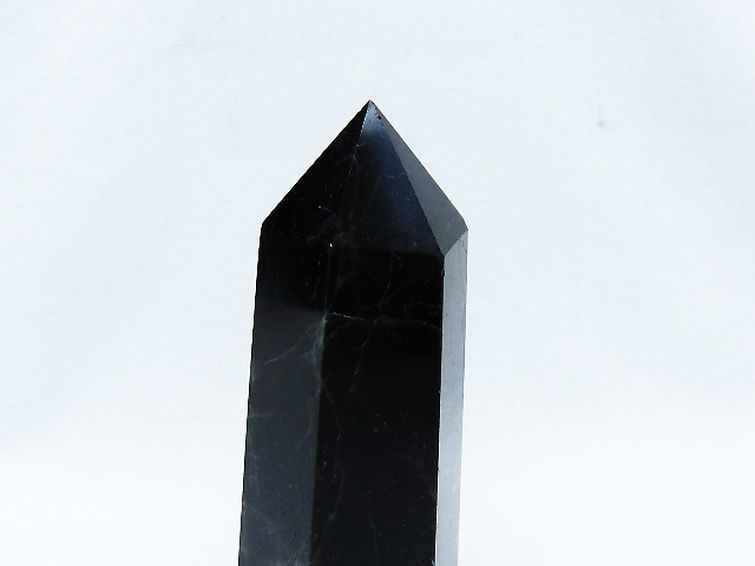 モリオン 純天然 黒水晶 六角柱 [t401-4754] 3枚目