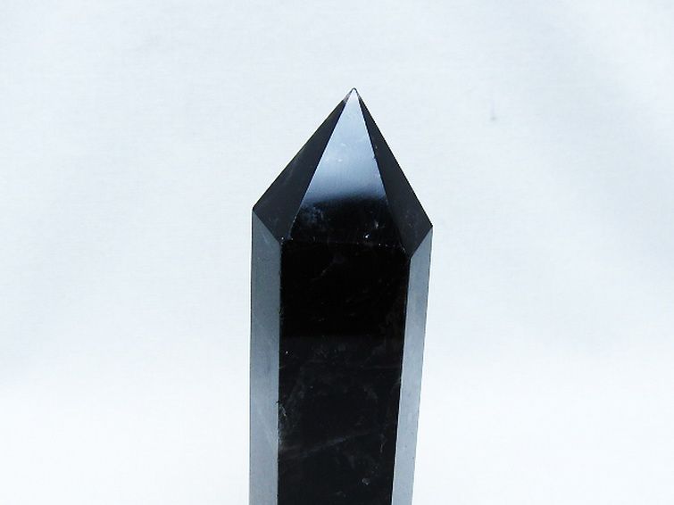 モリオン 純天然 黒水晶 六角柱 [t401-4763] 2枚目