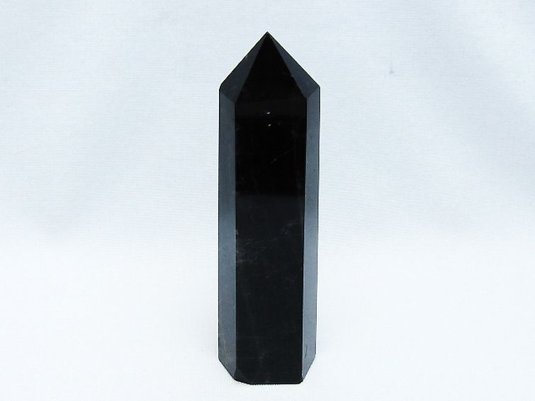 モリオン 純天然 黒水晶 六角柱 [t401-4767] 1枚目