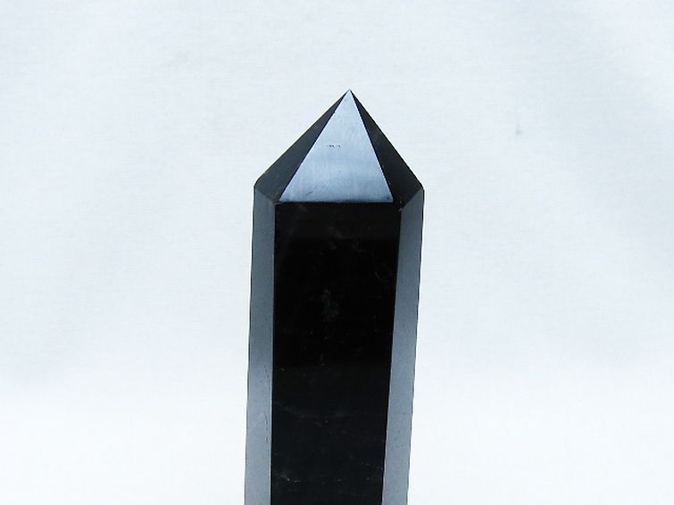 モリオン 純天然 黒水晶 六角柱 [t401-4767] 3枚目