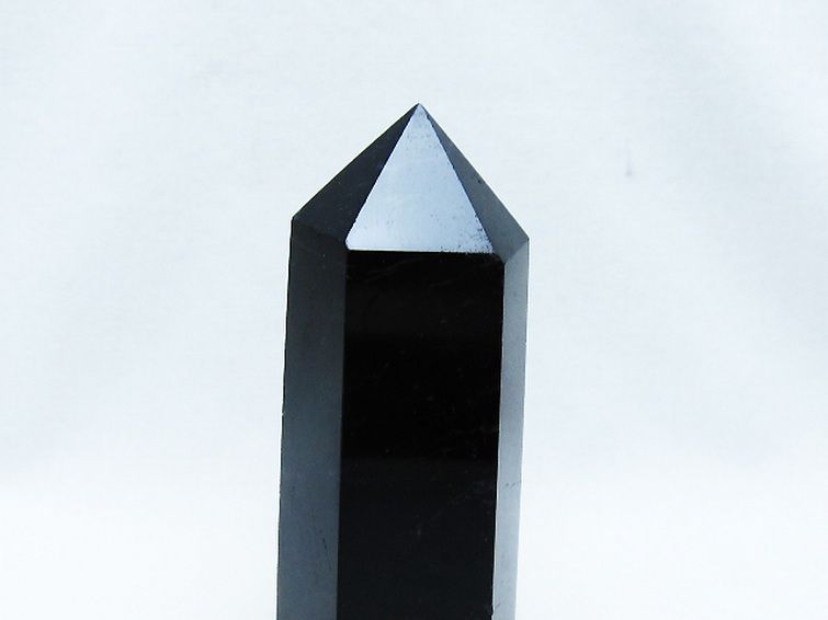 モリオン 純天然 黒水晶 六角柱 [t401-4769] 3枚目