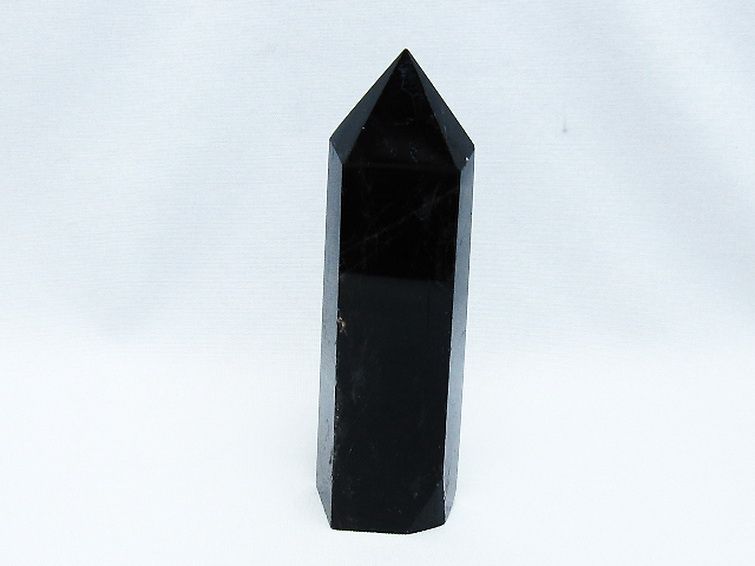 モリオン 純天然 黒水晶 六角柱 [t401-4770] 1枚目