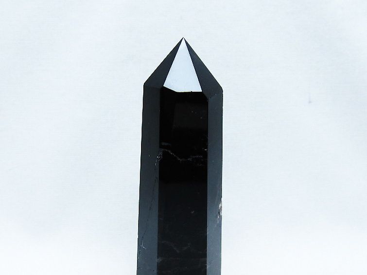 モリオン 純天然 黒水晶 六角柱 [t401-4771] 2枚目