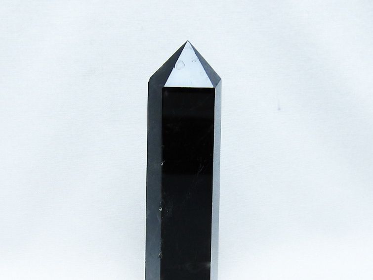 モリオン 純天然 黒水晶 六角柱 [t401-4772] 2枚目