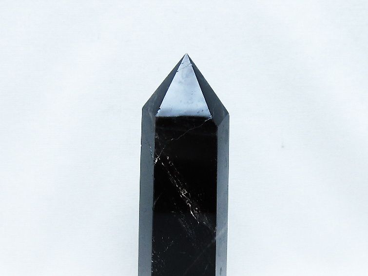 モリオン 純天然 黒水晶 六角柱 [t401-4774] 2枚目