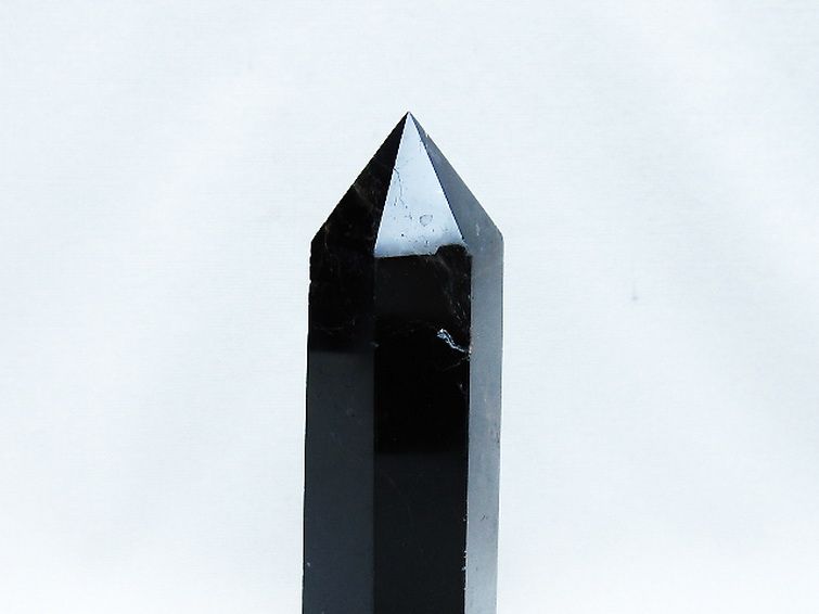 モリオン 純天然 黒水晶 六角柱 [t401-4774] 3枚目