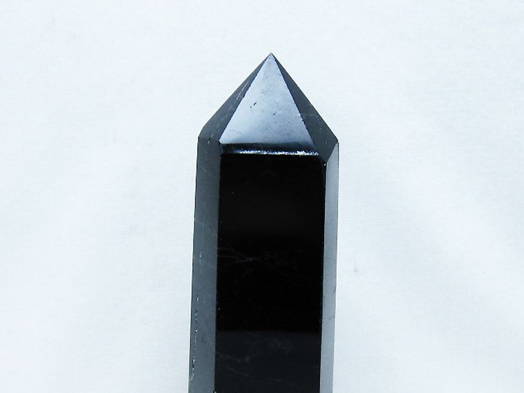 モリオン 純天然 黒水晶 六角柱 [t401-4778] 2枚目