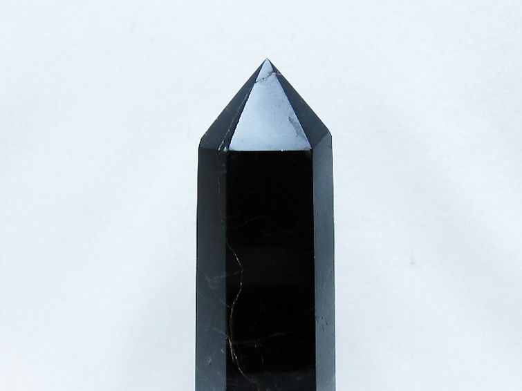 モリオン 純天然 黒水晶 六角柱 [t401-4778] 3枚目