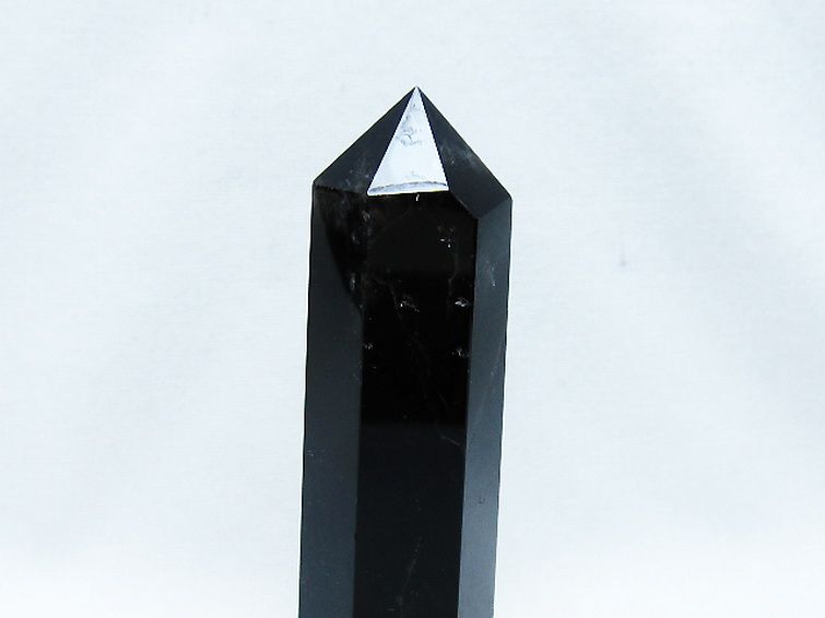 モリオン 純天然 黒水晶 六角柱 [t401-4781] 2枚目