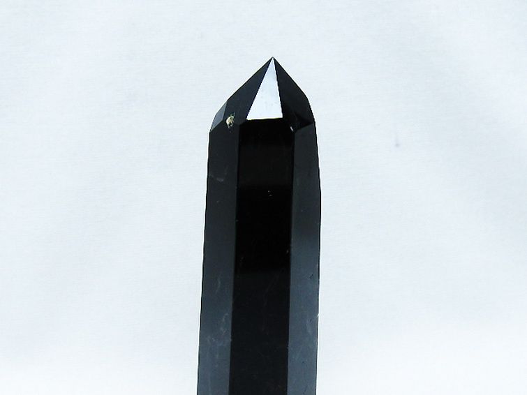 モリオン 純天然 黒水晶 六角柱 [t401-4782] 2枚目