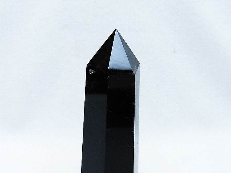 モリオン 純天然 黒水晶 六角柱 [t401-4784] 3枚目