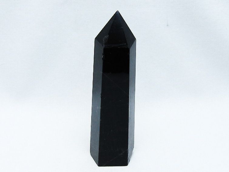 モリオン 純天然 黒水晶 六角柱 [t401-4789] 1枚目