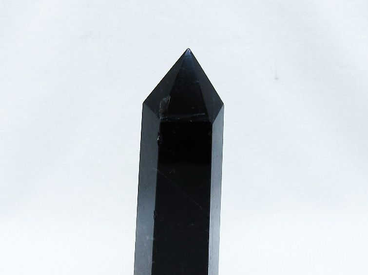 モリオン 純天然 黒水晶 六角柱 [t401-4789] 2枚目