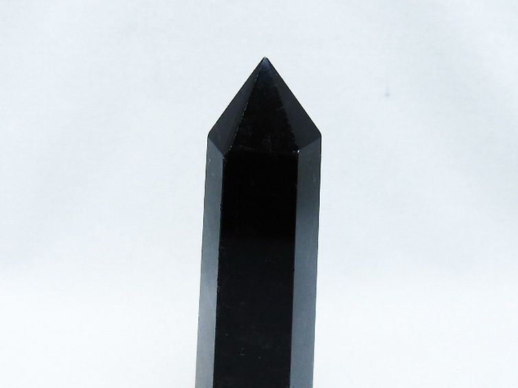 モリオン 純天然 黒水晶 六角柱 [t401-4789] 3枚目