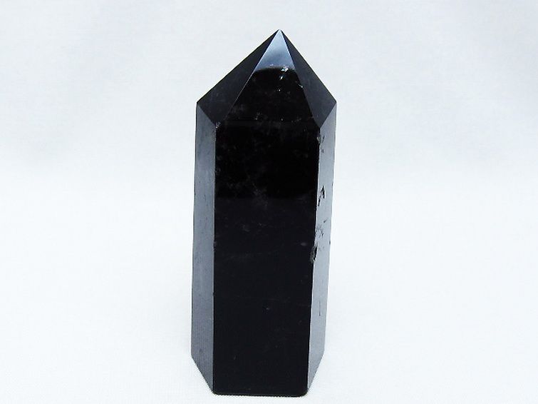 モリオン 純天然 黒水晶 六角柱 [t401-4798] 1枚目